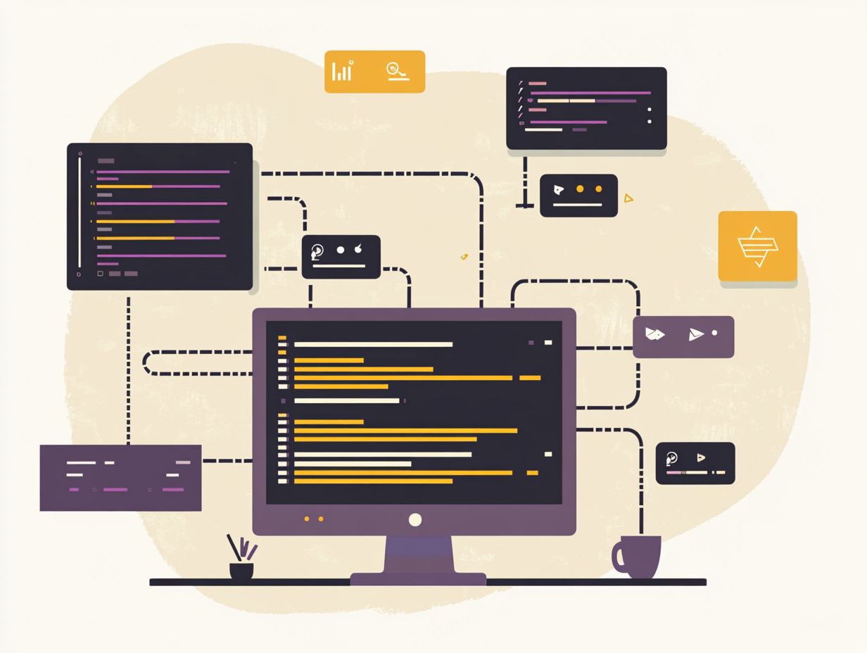 Illustration showing common issues in webhook management