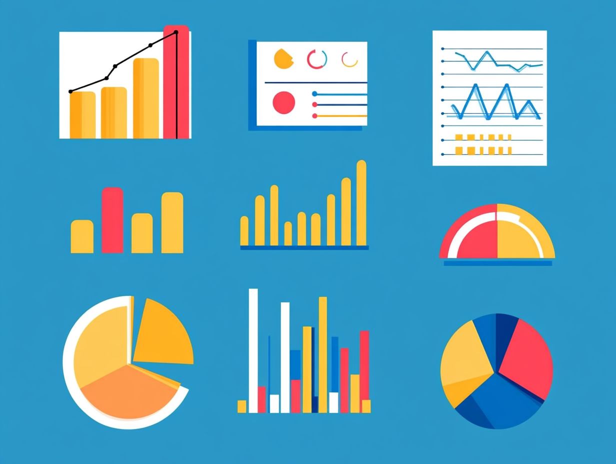 Key Takeaways: Use infographics, charts and graphs, maps and diagrams