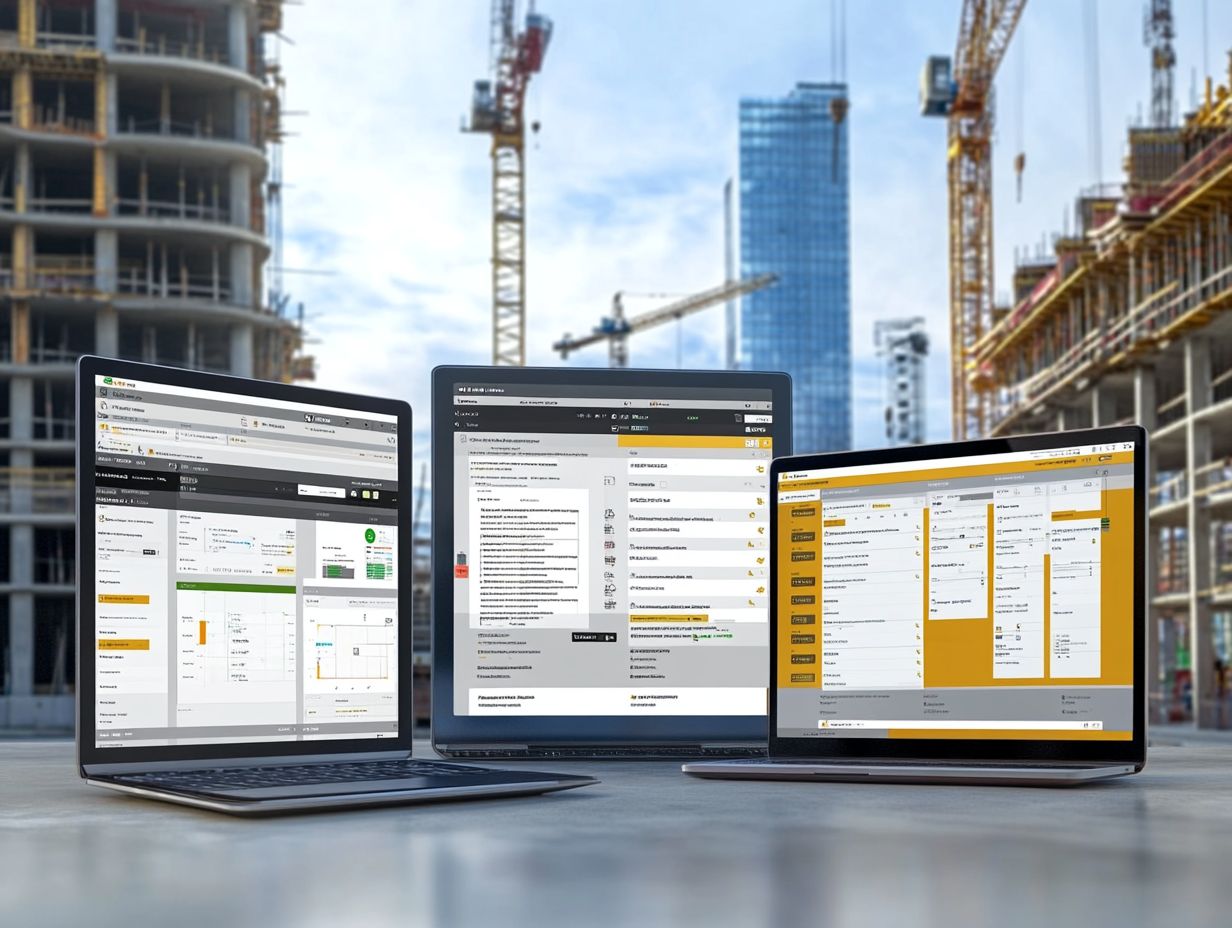 A screenshot of the PlanGrid interface showcasing construction project management tools.