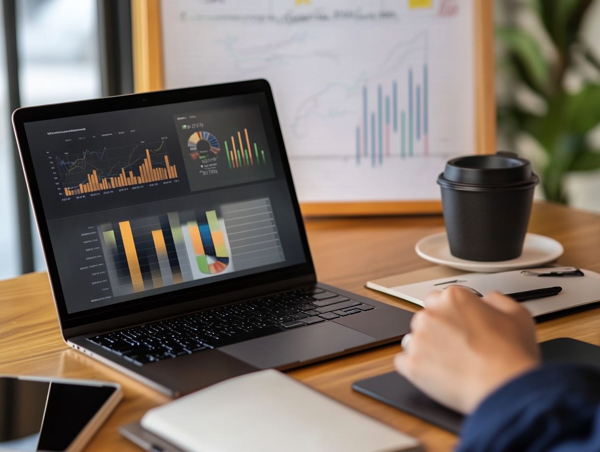 Visual representation of improved accuracy and consistency in project reporting